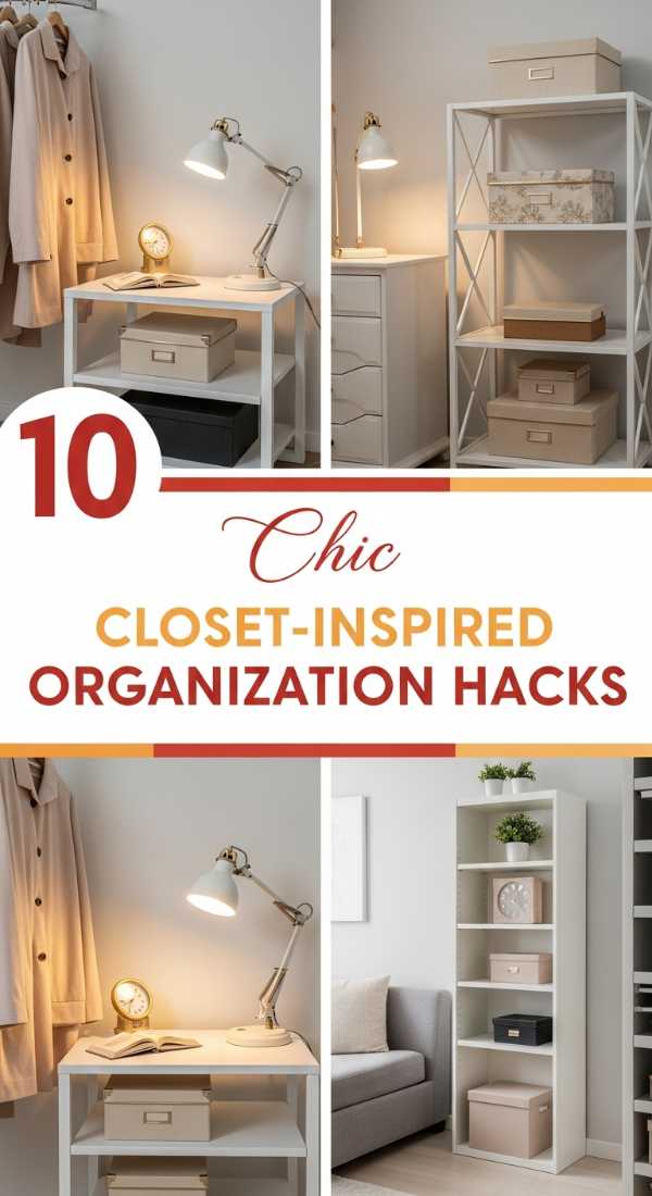 10 Chic Closet-Inspired Organization Hacks