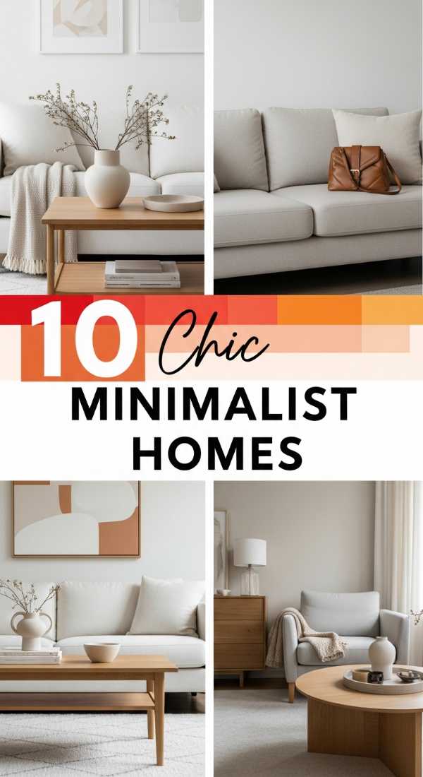 10 Chic Minimalist Homes