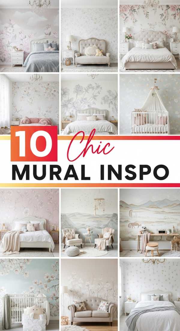 10 Chic Mural Inspo for a Dreamy Wall