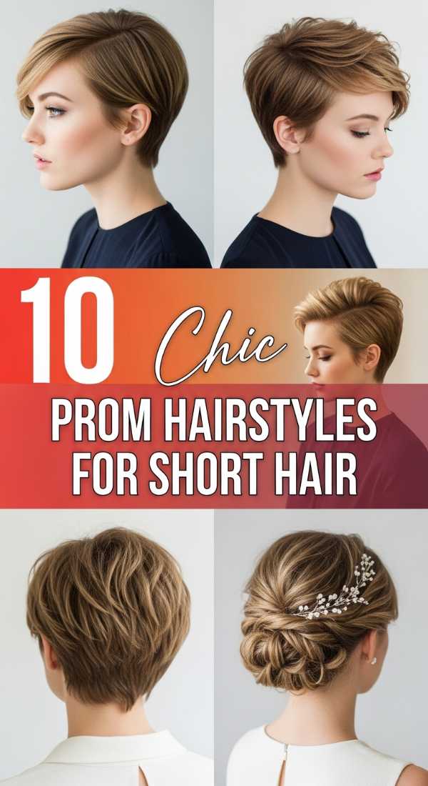 10 Chic Prom Hairstyles for Short Hair
