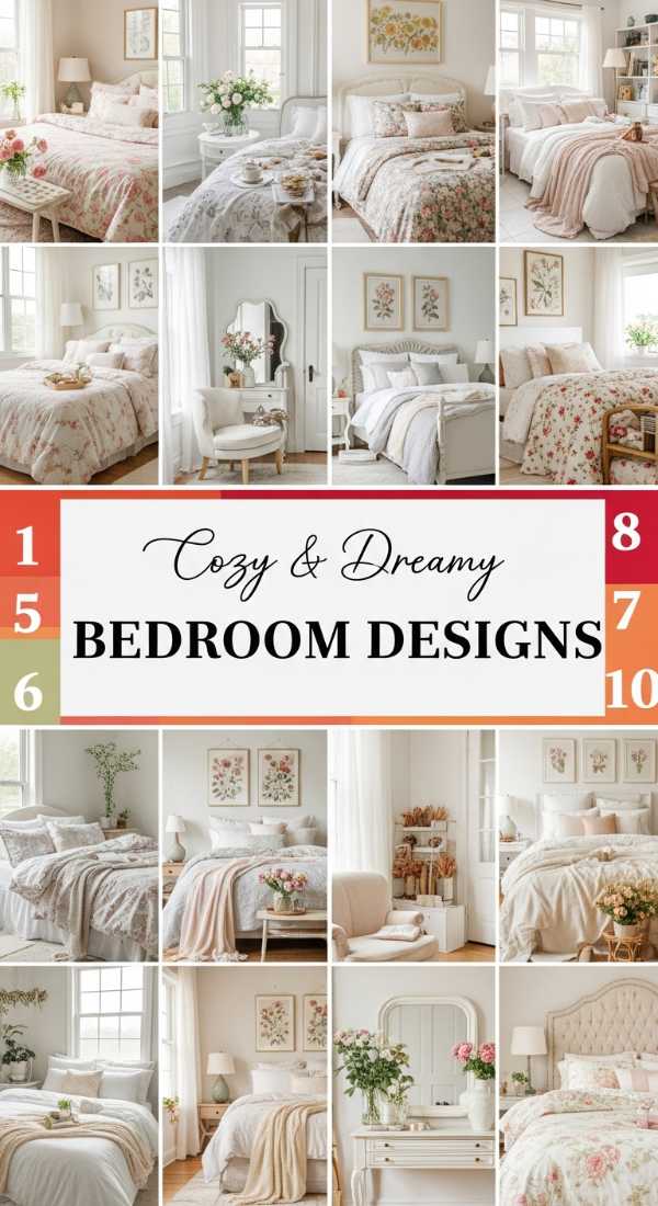 10 Cozy & Dreamy Bedroom Designs Inspired by Gardens