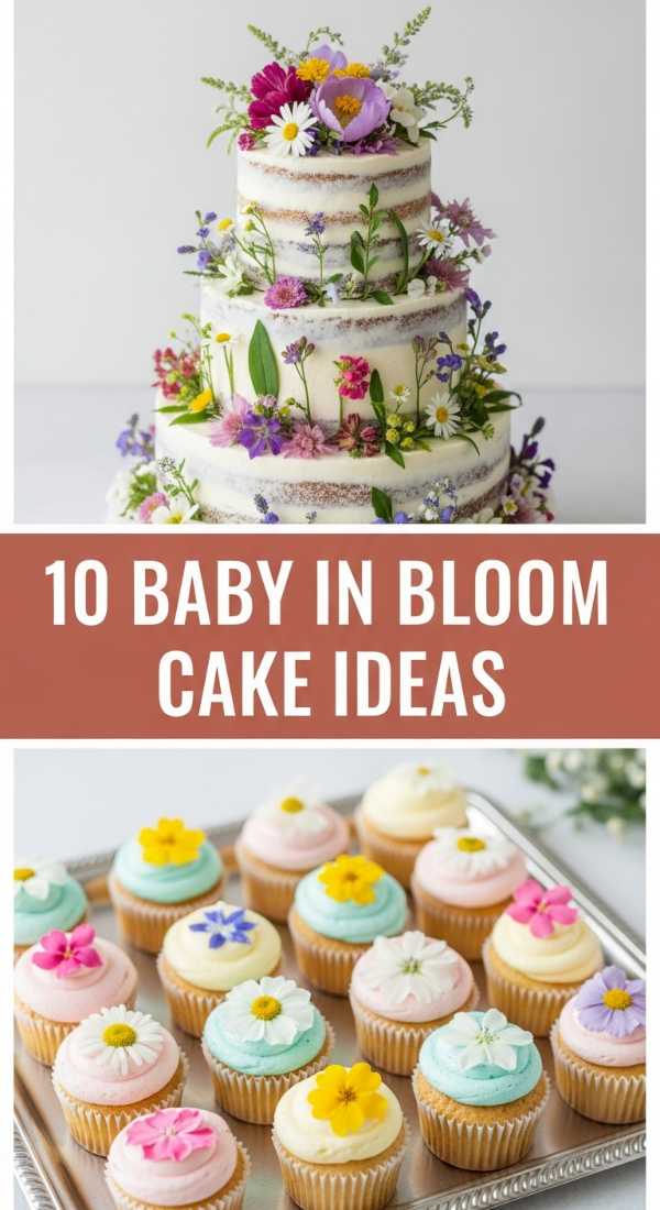 10 Dreamy 'Baby in Bloom' Cake Ideas