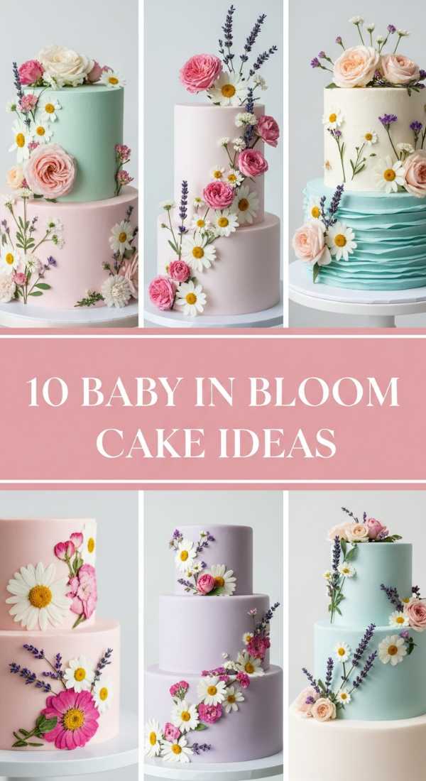 10 Dreamy Baby in Bloom Cake Ideas You’ll Love
