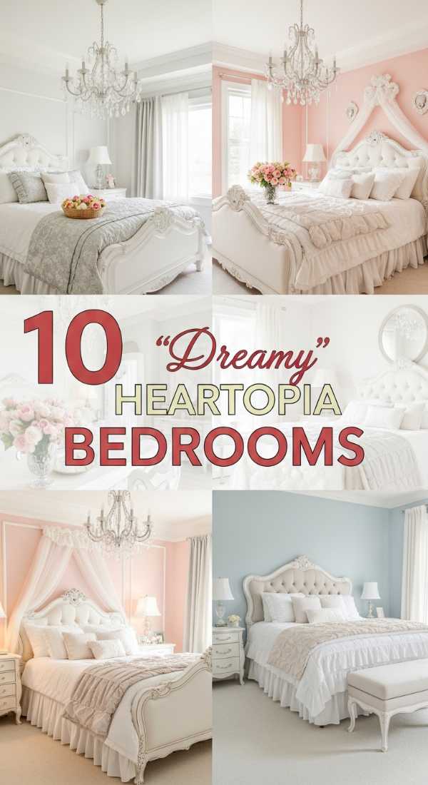 10 "Dreamy" Heartopia BEDROOMS
