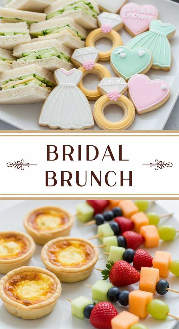 10 Easy Bridal Shower Finger Foods