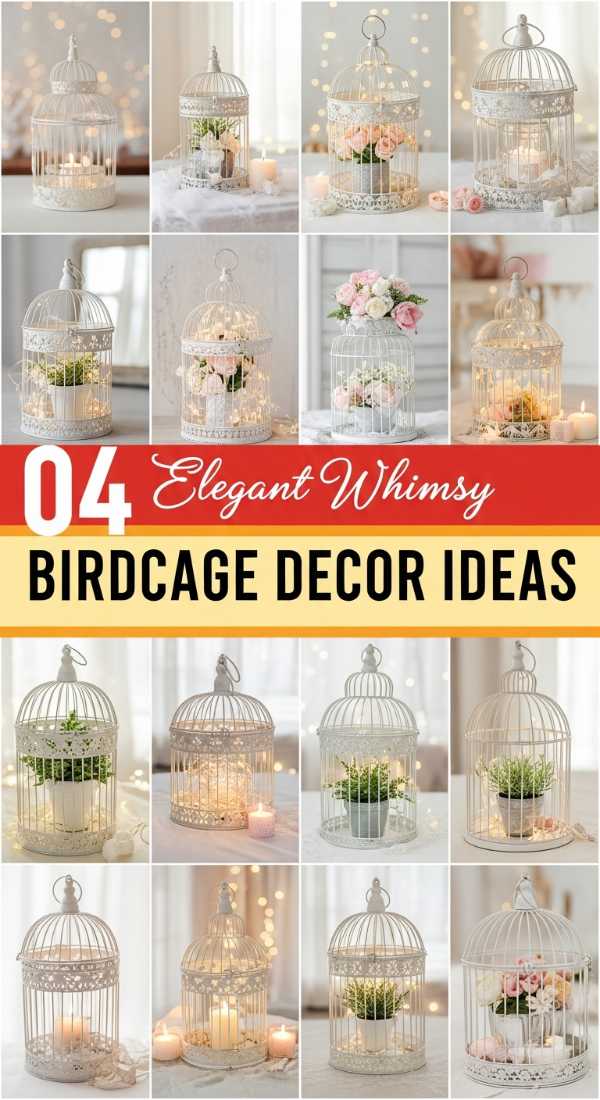 10 Elegant Birdcage Decor Ideas to Add Whimsy