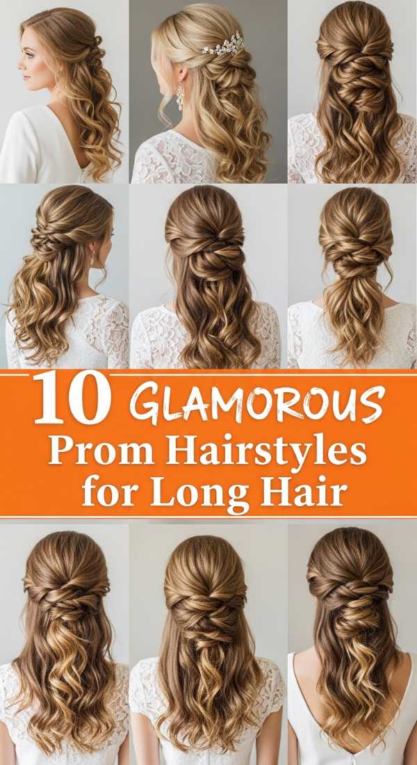 10 Glamorous Prom Hairstyles for Long Hair