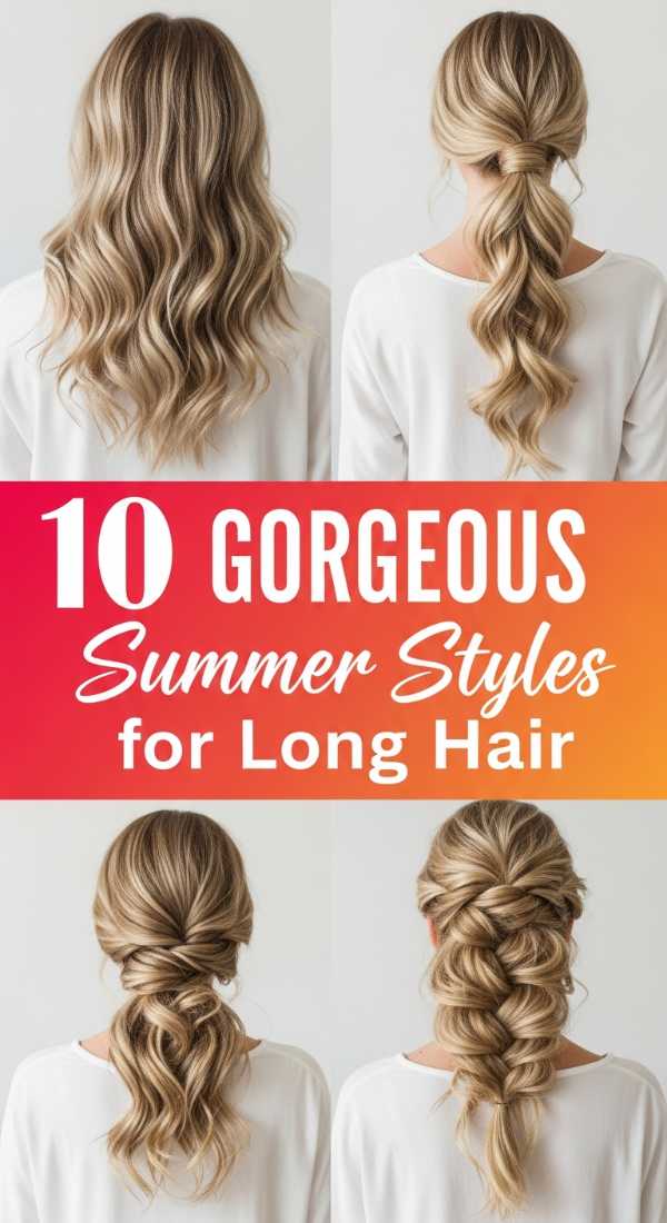 10 GORGEOUS Summer Styles for Long Hair
