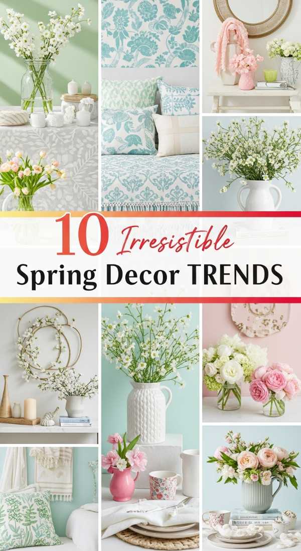 10 Irresistible Spring Decor Trends