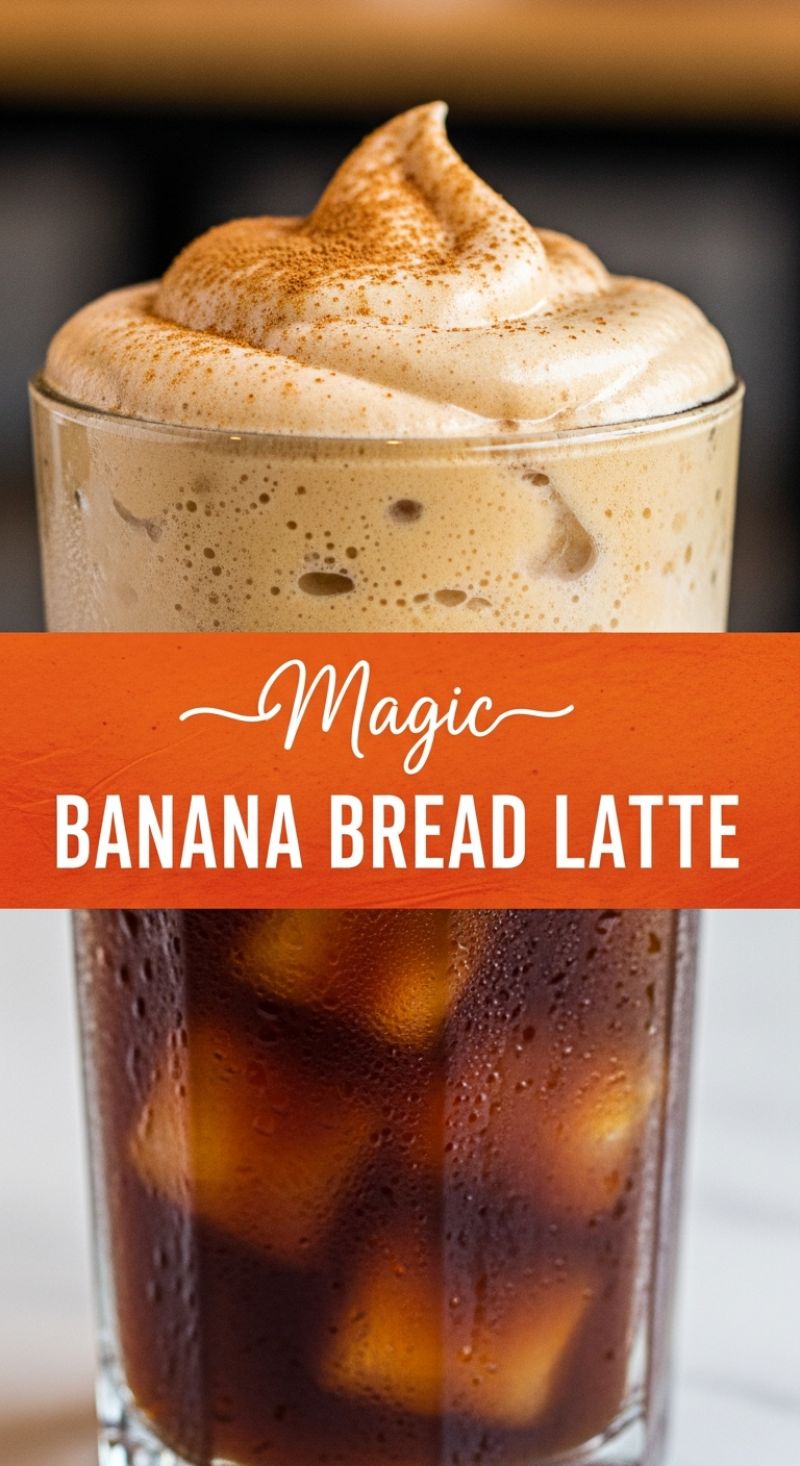 10. Magic Whipped Banana Bread Latte