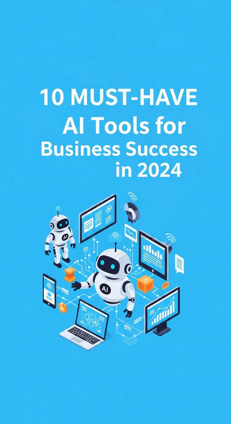 10 MUST-HAVE AI Tools for Business Success in 2024