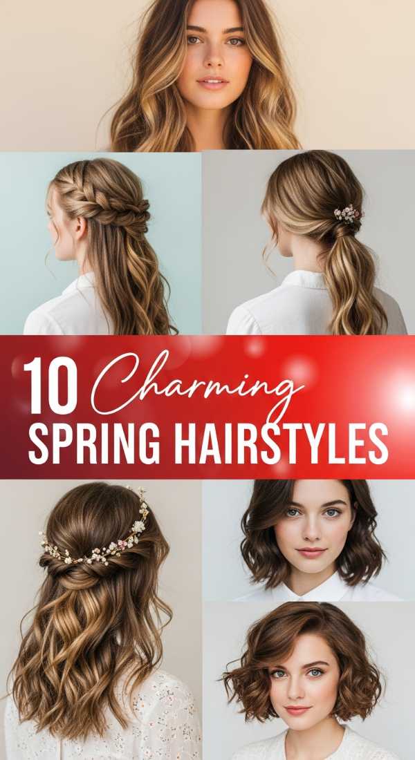 10 Must-Try Charming Spring Hairstyles