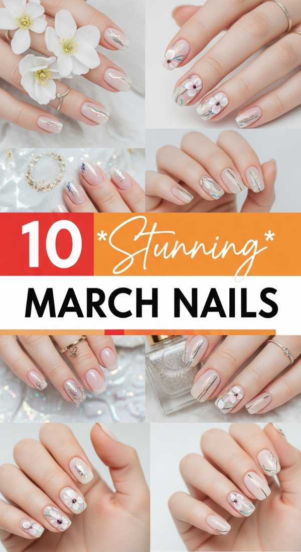 10 Must-Try March Nail Designs for Spring 2026