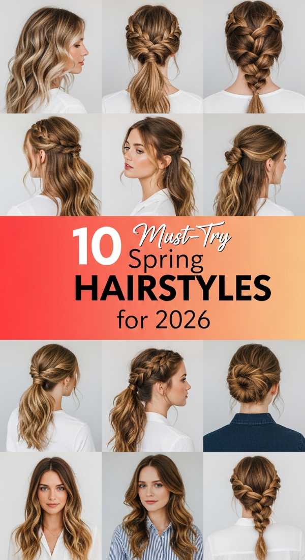 10 Must-Try Spring Hairstyles for 2026