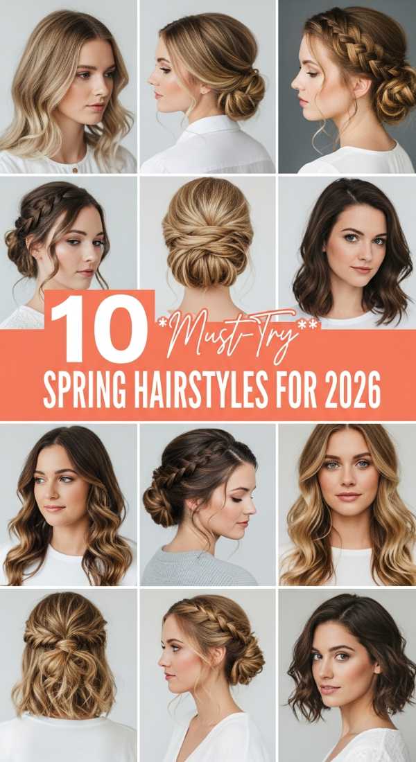 10 *Must-Try* Spring Hairstyles for 2026