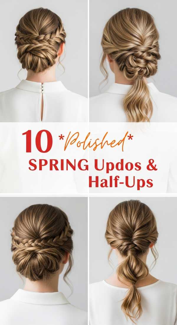 10 *Polished* Spring Updos & Half-Ups