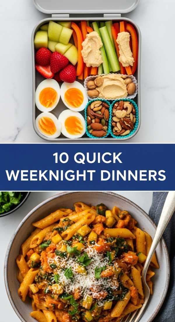 10 Quick Weeknight Dinner Ideas for Kids