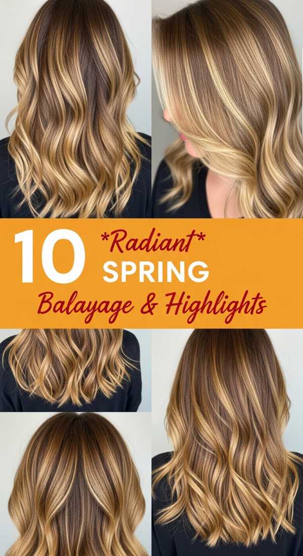 10 *Radiant* Spring Balayage & Highlights