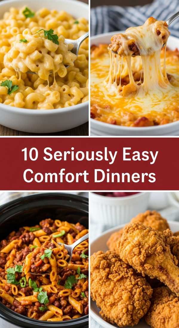 10 Seriously Easy Comfort Dinners You'll Crave