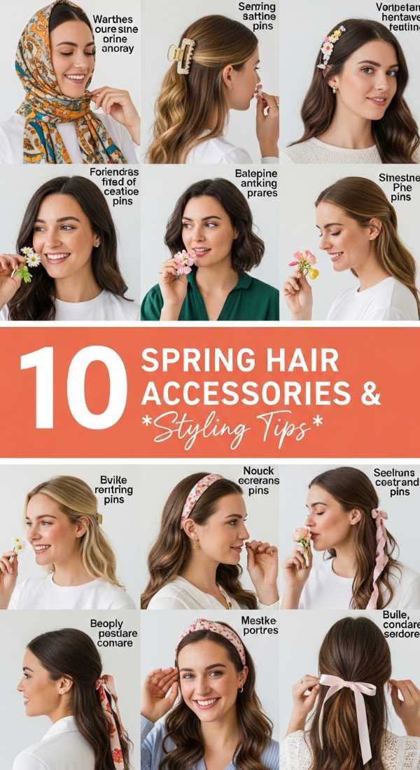 10 Spring Hair Accessories & *Styling Tips*