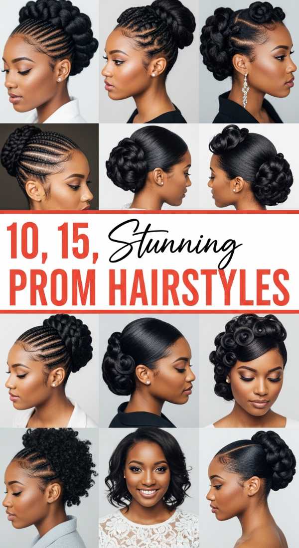 10 STUNNING Prom Hairstyles for Black Women