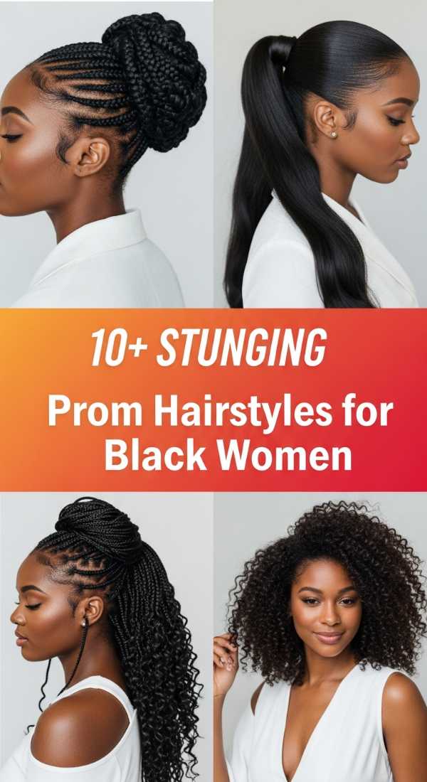 10+ STUNNING Prom Hairstyles for Black Women