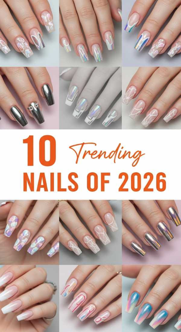 10 Trending Nails of 2026 You Need to See!