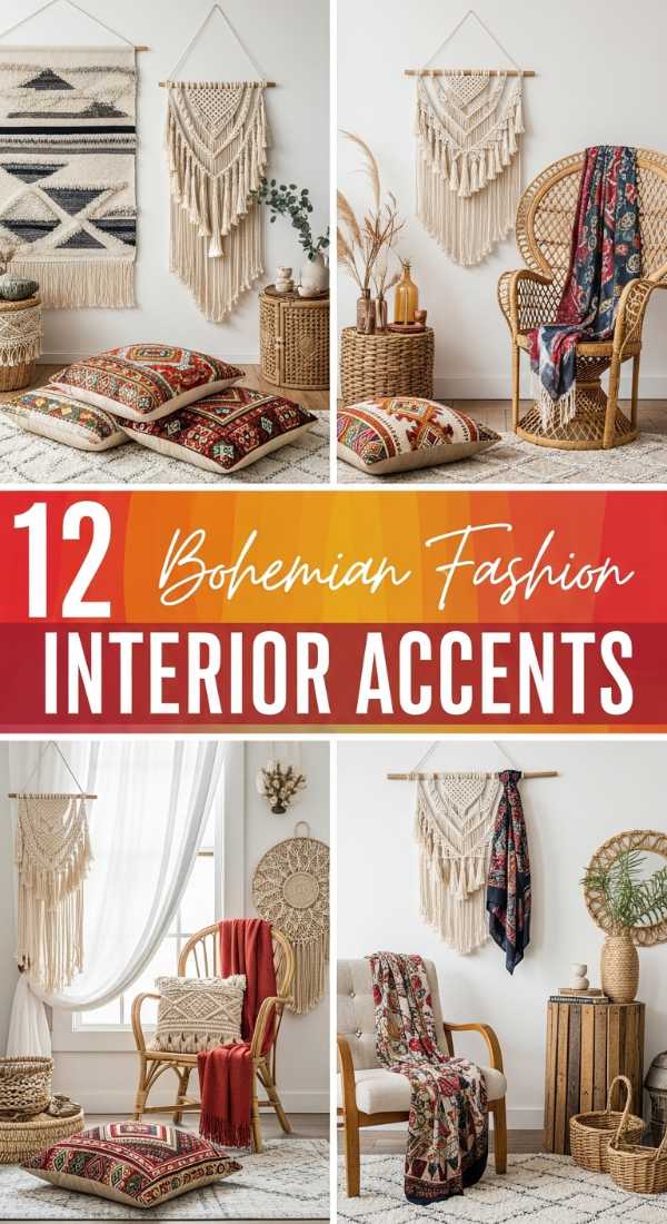 12 Bohemian Fashion Interior Accents