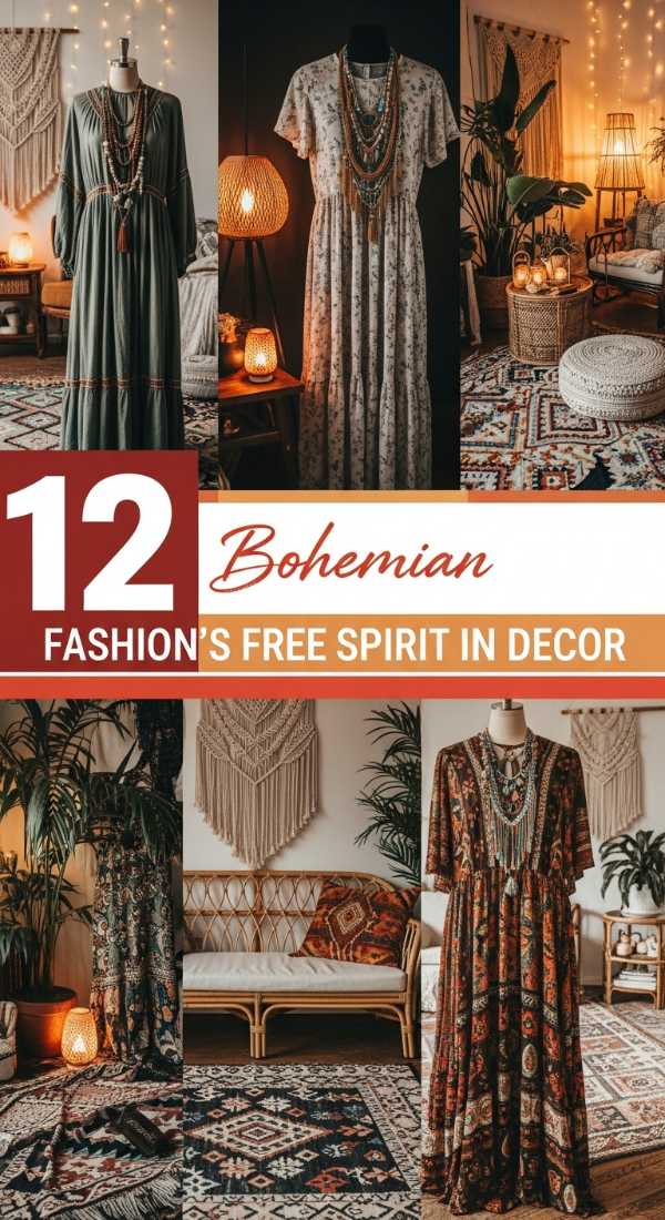 12 Bohemian Rhapsody: Fashion's Free Spirit in Decor