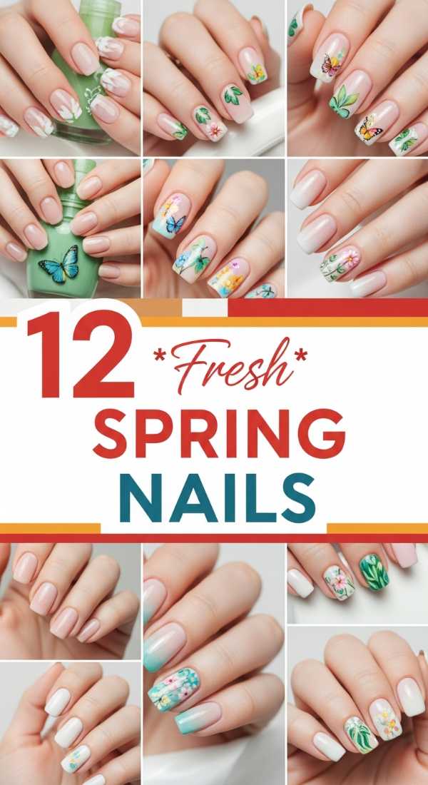 12 Fresh March Nails Ideas Spring You'll Absolutely Adore