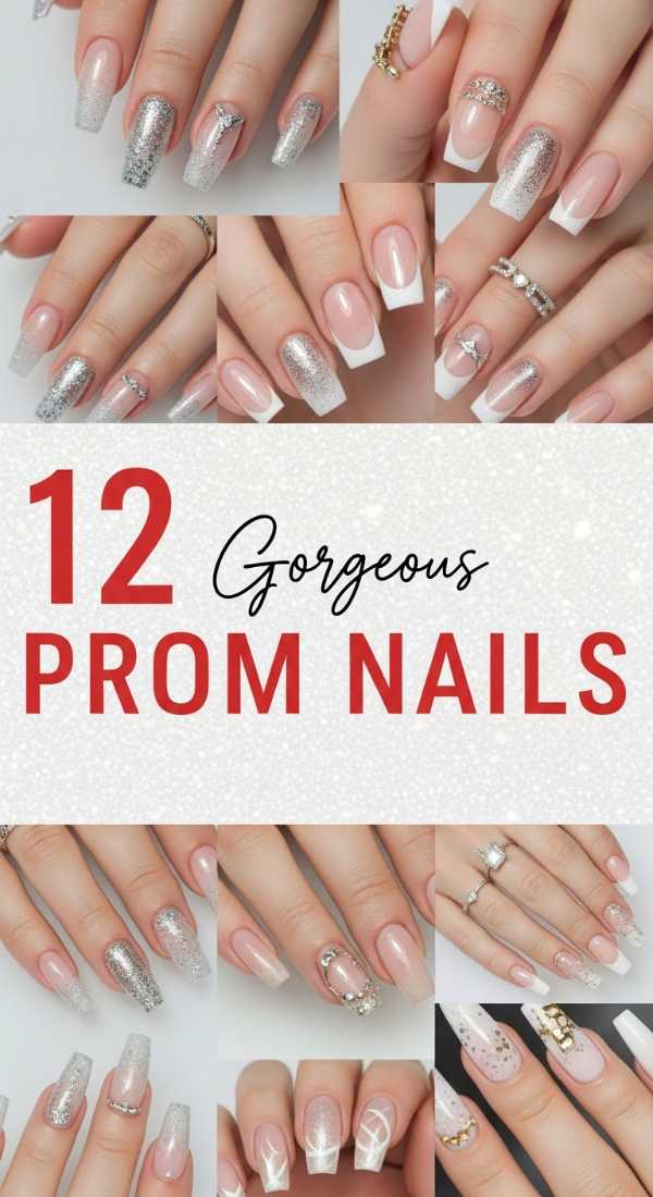 12 Gorgeous Prom Nails to Make You Shine!