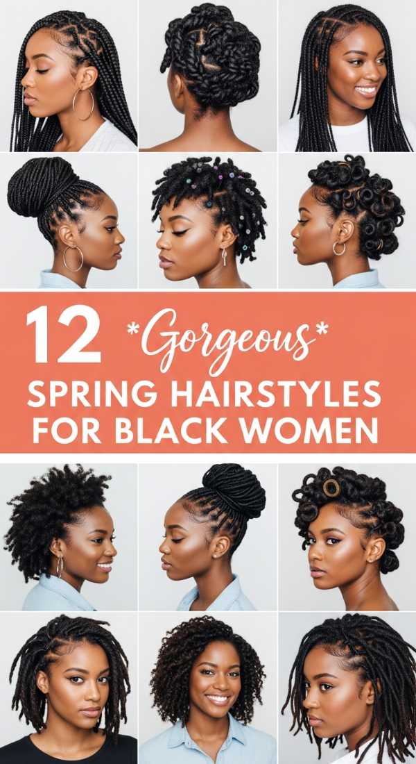 12 *Gorgeous* Spring Hairstyles for Black Women