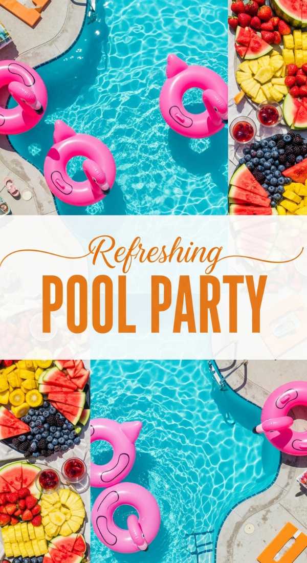 12 Pool Party Decorations to Make a Splash This Summer