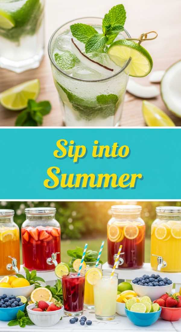 12 Refreshing Fancy Drinks for Summer