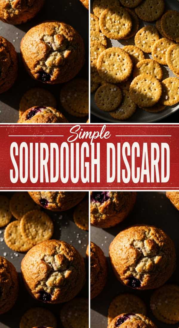 12 Simple Sourdough Discard Recipes Easy & Fast
