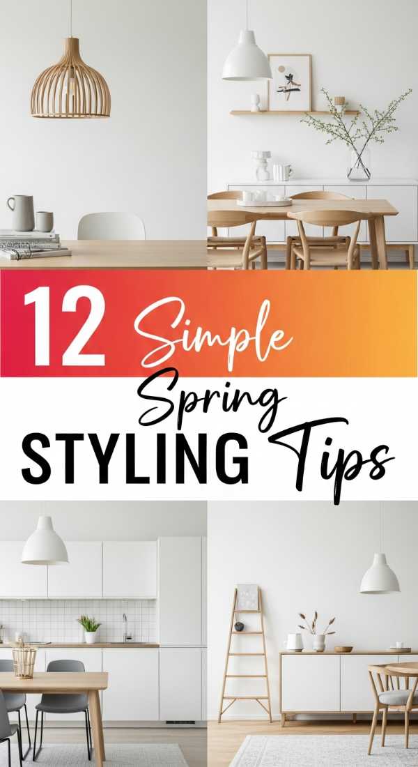 12 *Simple* Spring STYLING Tips for Minimalists