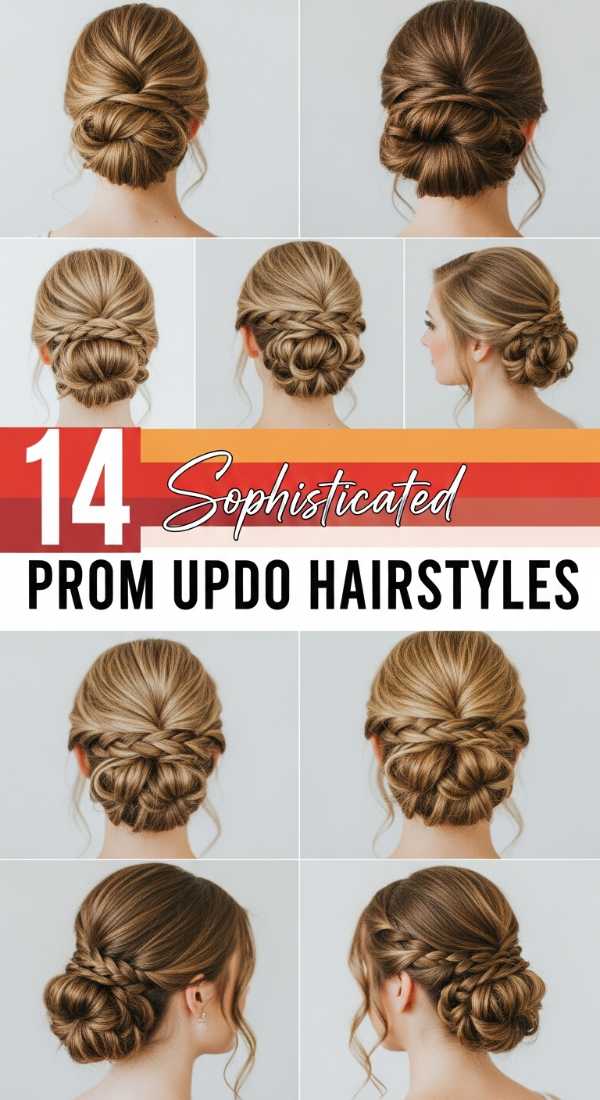 14 Sophisticated Prom Updo Hairstyles