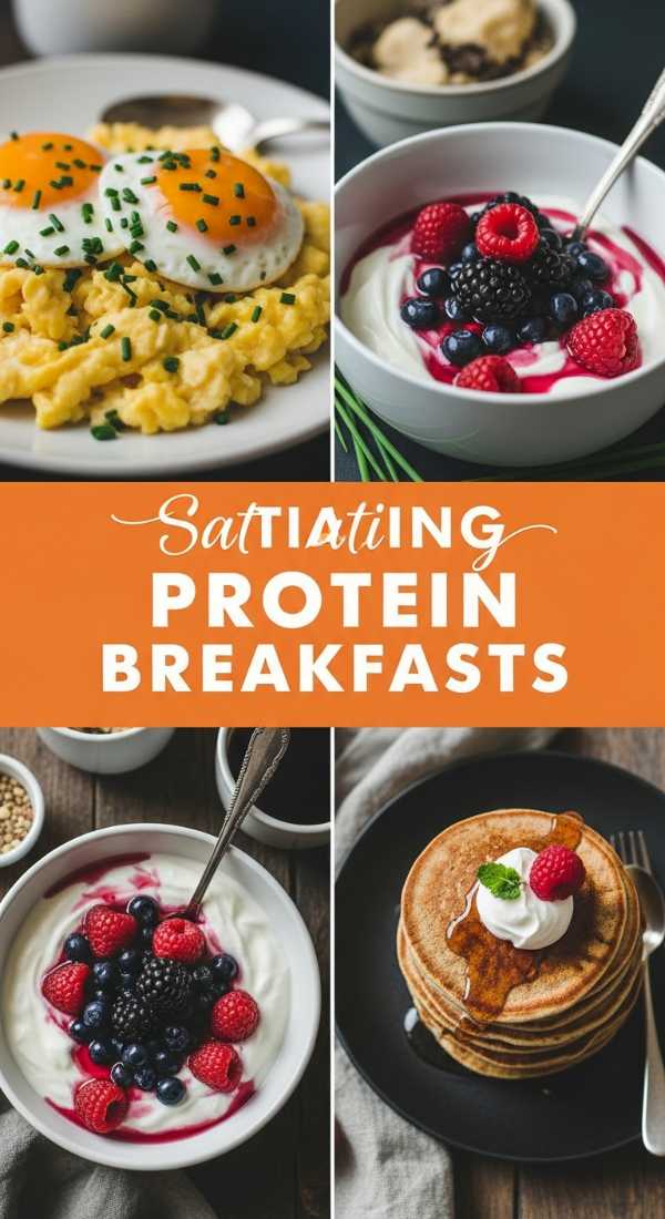 15 Best High Protein Breakfast Ideas for Satiety