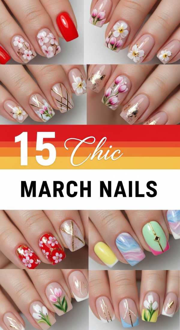 15 Chic March Nails You Need to Try!