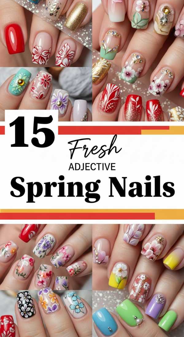 15 Fresh Spring March Nail Ideas Blooming Now