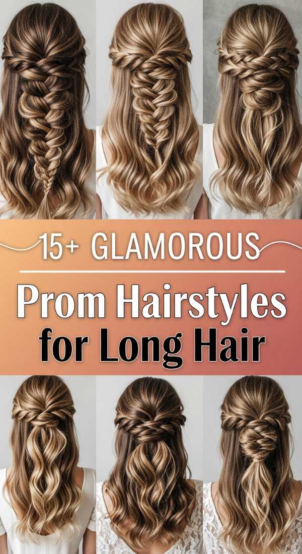 15+ GLAMOROUS Prom Hairstyles for Long Hair