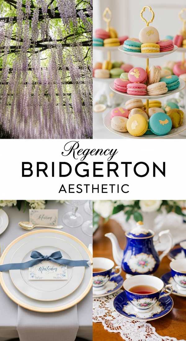 15 Regal Bridgerton Party Decor Ideas for a Regency Soirée