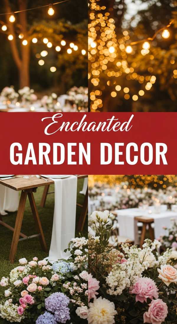 16 Dreamy Garden Party Decorations for Outdoor Hosting