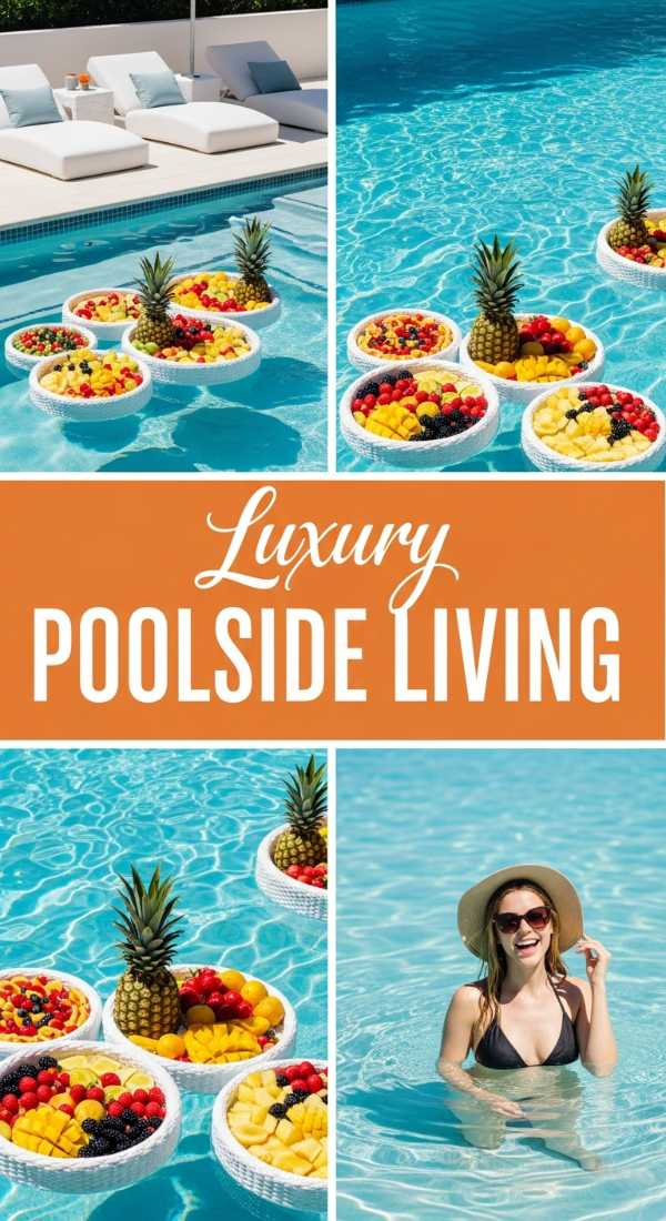 16 Luxury Pool Party Decorations for a Hot Summer