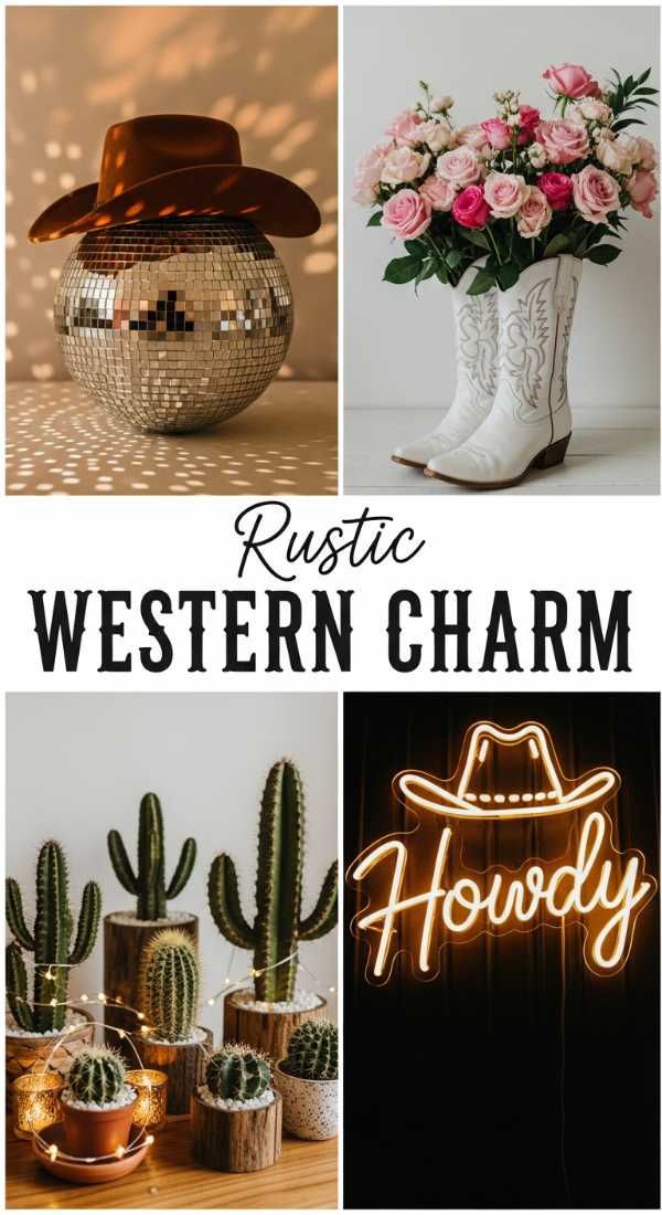 16 Modern Western Party Decor Ideas for a Coastal Cowboy Vibe