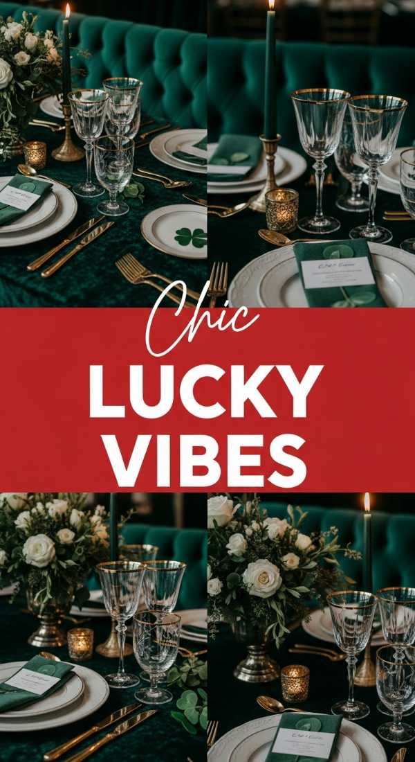 18 Chic St Patrick's Day Party Decor Ideas