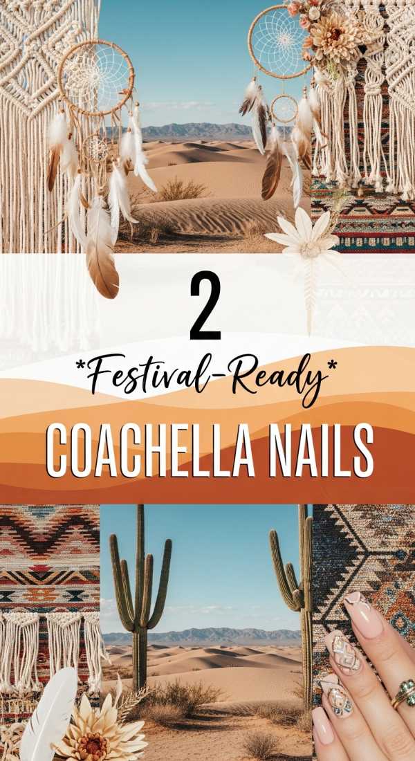 2 *Festival-Ready* COACHELLA NAILS