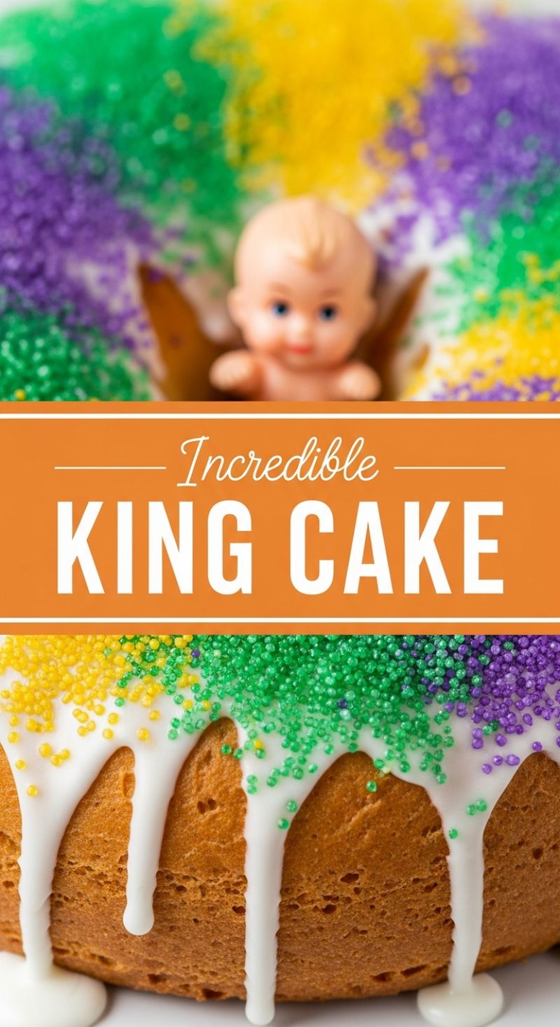 2. The Incredible Festive King Cake