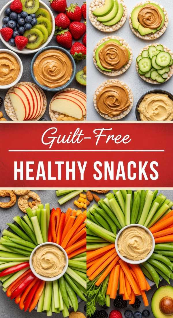 20 Guilt-Free Healthy Snack Ideas for Weight Loss