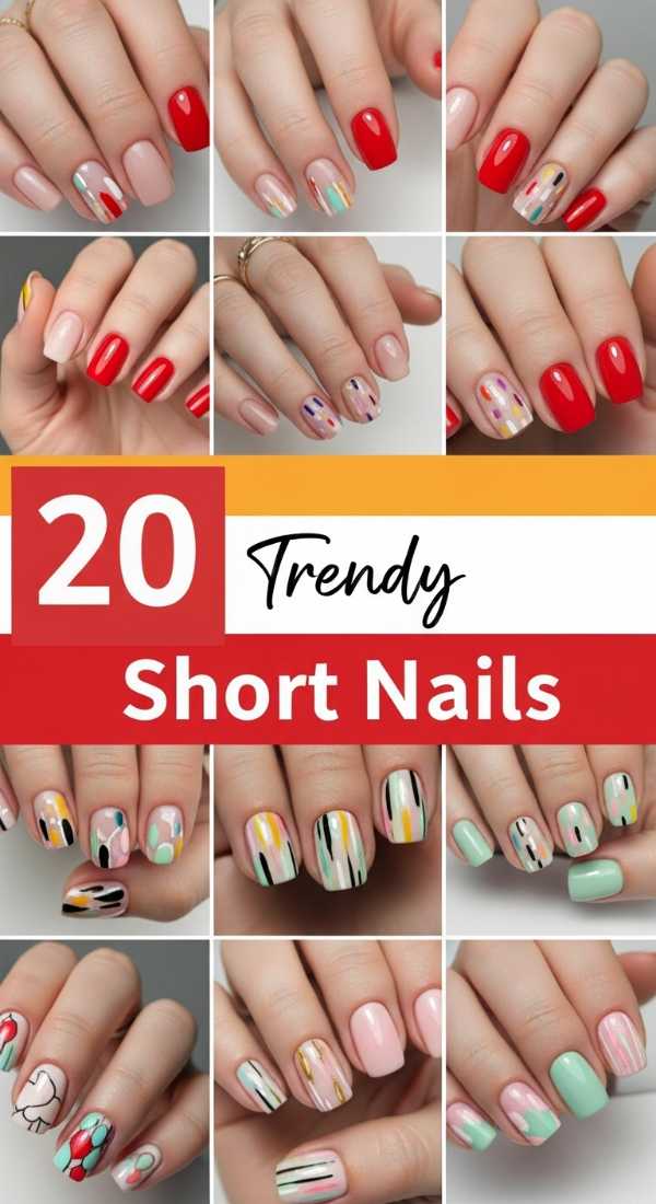 20 Trendy March Nails for Short Lengths